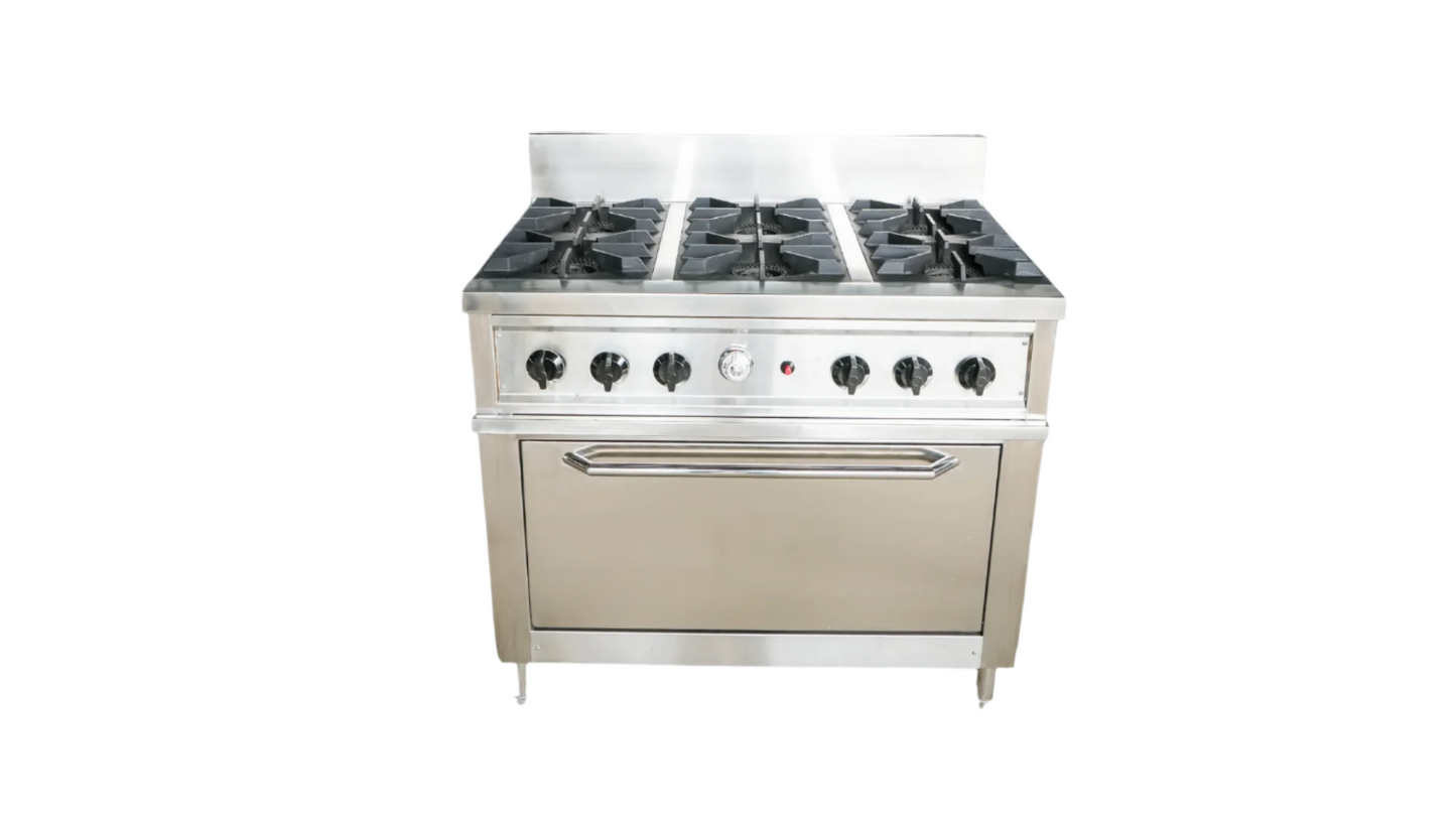 6-Top Low Pressure Burner with Oven