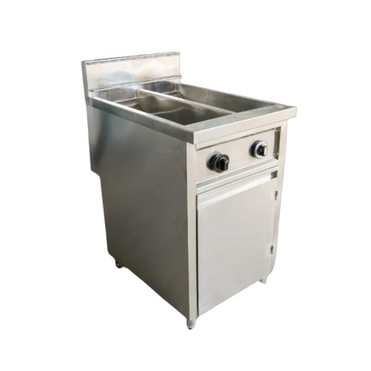Double Vat Deep Fryer
